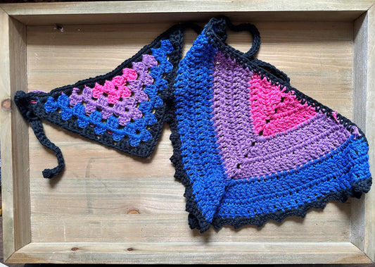 Bi Pride Matching Bandanas